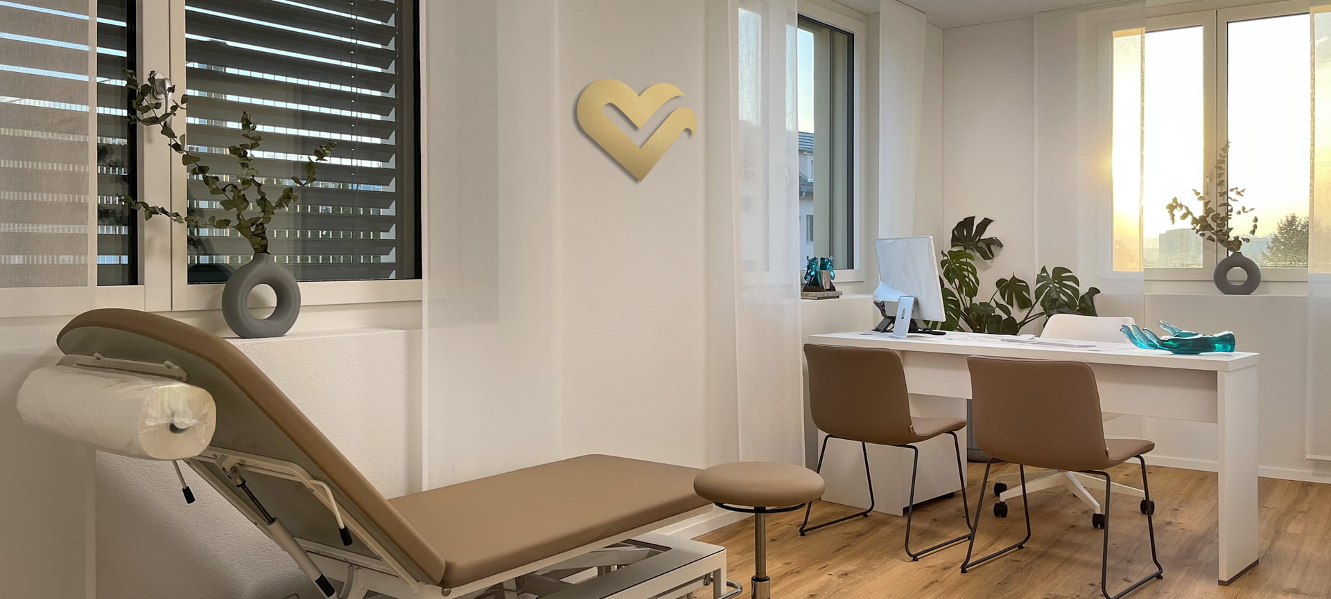 Modernes Sprechzimmer im Medport Center