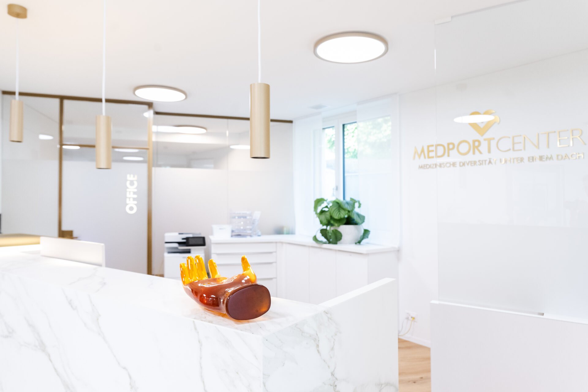 Empfang – Medport Center